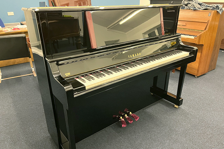 Yamaha Conservertour Black Upright in Showroom
